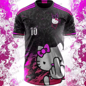 Maillot Hello Kitty imprimé en 3D pour enfants et adultes, Streetwear de dessin animé, vacances décontractées, sport, mignon, respirant, été, nouveau, 2024